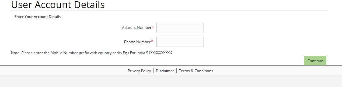 Andhra Bank Net Banking Forgot User ID