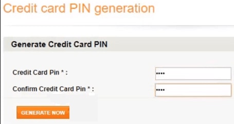 ICICI Credit Card Pin Generate